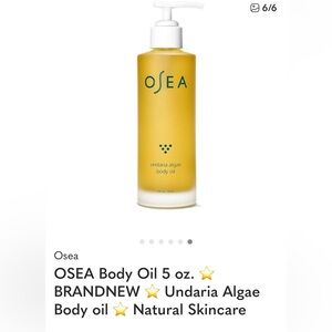 OSEA Undaria Algae Body Oil NIB Full Size